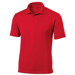 Dri-Equip Moisture Wicking Polos Red